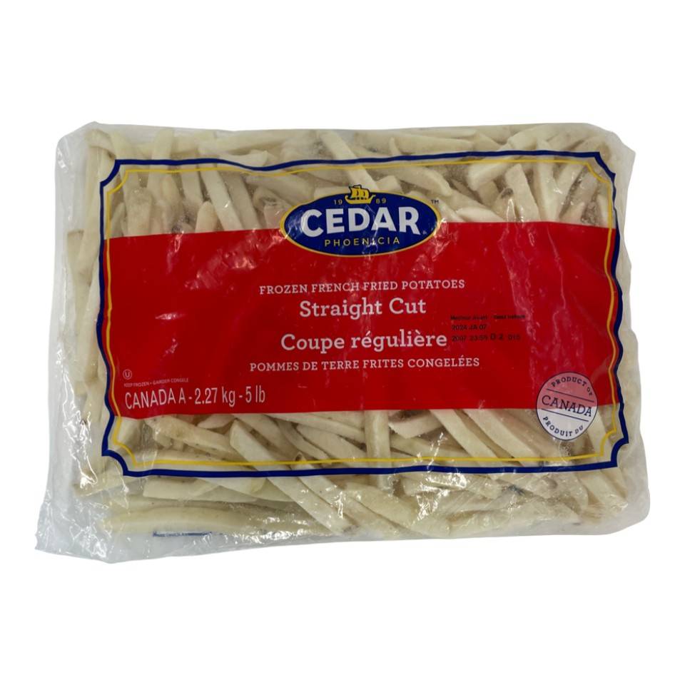 CEDAR Pomme de terre frites congelées 2,27kg