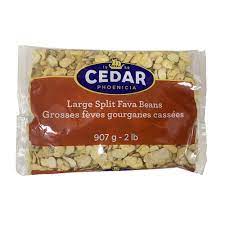 CEDAR grosse fèves gorganes cassées 907g