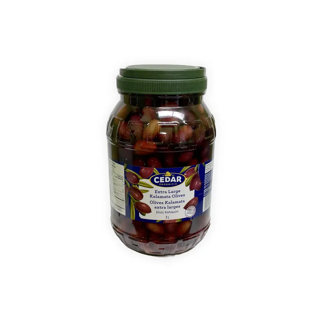 CEDAR olives kalamata extra Large 3L