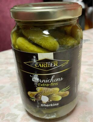 Carlier cornichons 360g