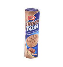 Chocotom biscuits fourrés goût chocolat noisette 190g