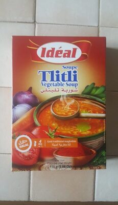 Ideal soupe de légumes tlitli 110g