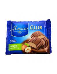 Maestro club chocolat au crème 40g