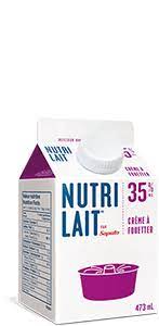 Nutri lait crème a fouetter 473 ml