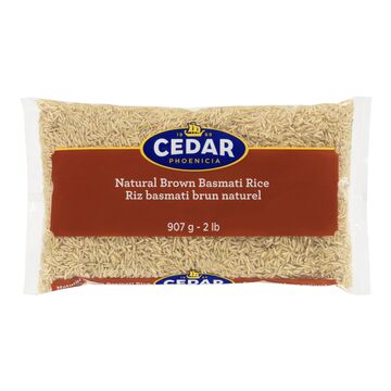 CEDAR PHOENICIA Riz basmati brun naturel 907g