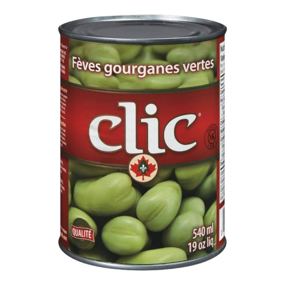 Clic fèves gourganes vertes 540ml