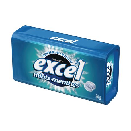 Excel mint menthes 34g