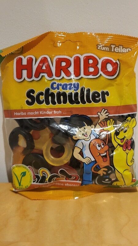 Haribo crazy schnuller 175g