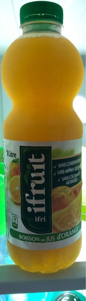 Ifri iFruit Boisson au jus d'orange 1L