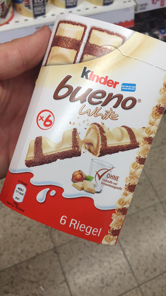 Kinder bueno white 6x19,5 g