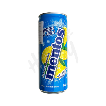 Mentos non sparkeling drink lemon and mint flavour 240ml