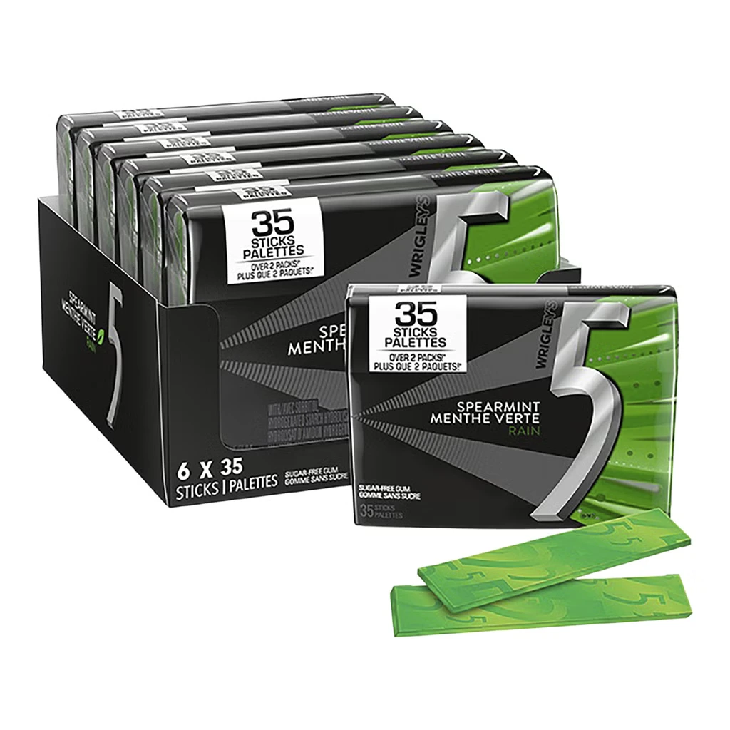 5 Gum - Megapack Rain 6 × 35 pieces