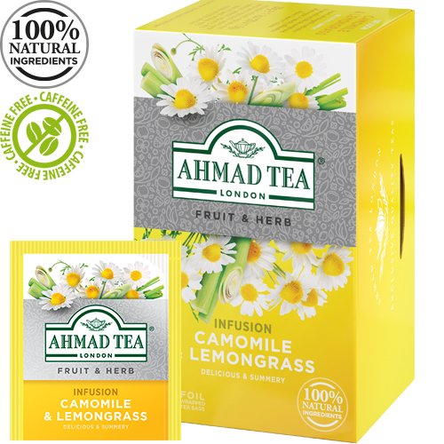 Ahmad Tea Infusion Camomille & Lemongrass 30g