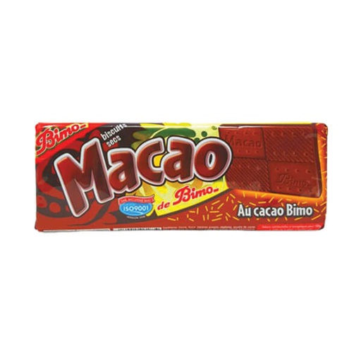 Bimo biscuits sec macao au cacao 250g