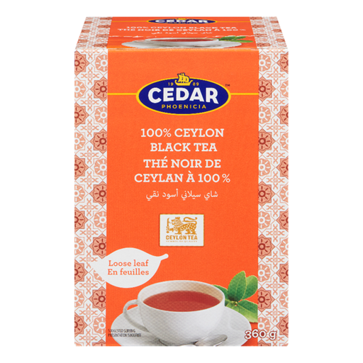 CEADR THÉ noir de ceylan 360g