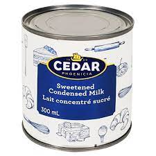 CEDAR Lait concentré sucré 300ml