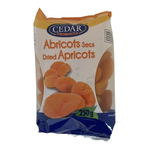CEDAR abricots séchés 250g