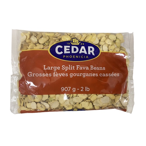 CEDAR grosse fèves gourganes sèches 907g