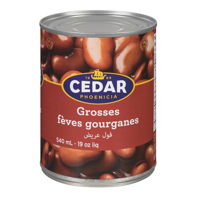 CEDAR grosses fèves gourganes 540ml