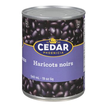 CEDAR haricots noirs