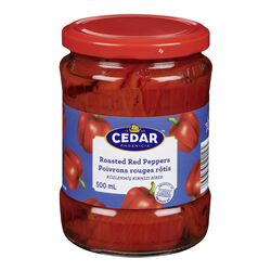 CEDAR poivres rouges rôtis 500ml