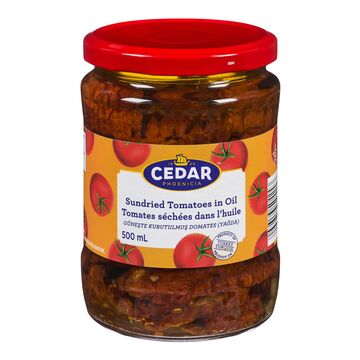 CEDAR tomates séchées dans l'huile 500ml