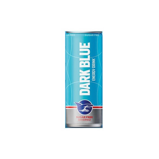 Dark blue energy drink 250ml