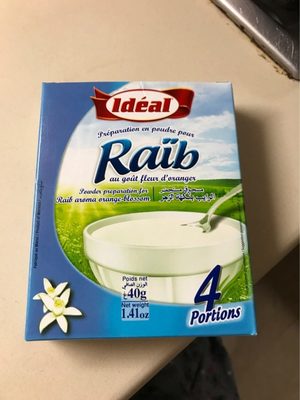 Ideal préparation en poudre pour raïb 40g