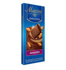 Maestro chocolat aux amandes 90g