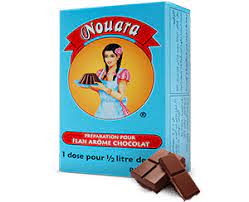 Nouara préparation pour flan arome chocolat 56g