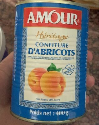 Amour confiture abricots 400g