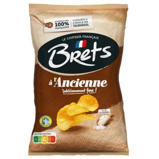 Brets chips au sel de Guérande 125g