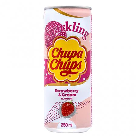 Chupa chyps sparkling melon and cream Flavour 250ml