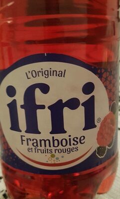 Ifri gazouz framboise et fruits rouges 1,25L