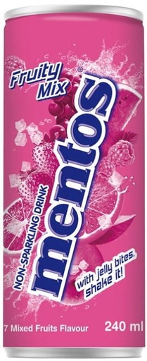 Mentos non sparkeling drink 7 mixed fruits flavour 240ml